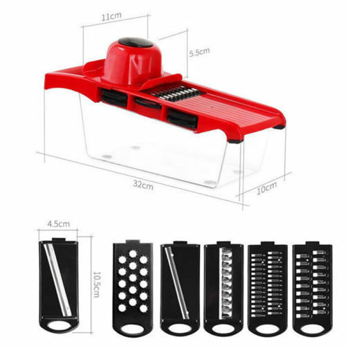Yosoo 7in1 Mandoline Slicer Vegetable Food Slicer Kitchen Chopper Cutter Friut Tomato